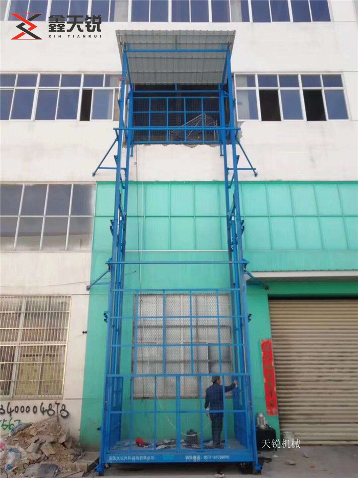 河北室外导轨式升降机